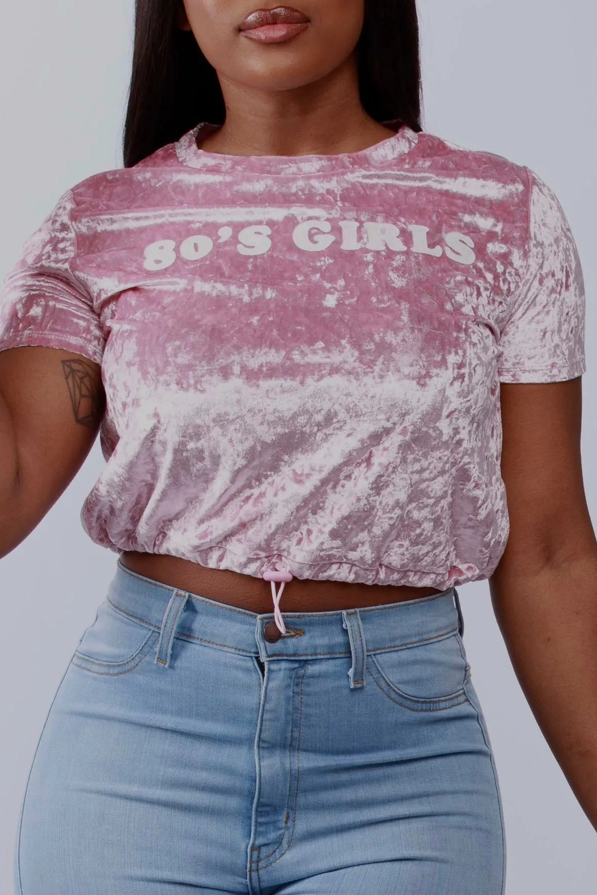 80's Babe Velvet T-Shirt