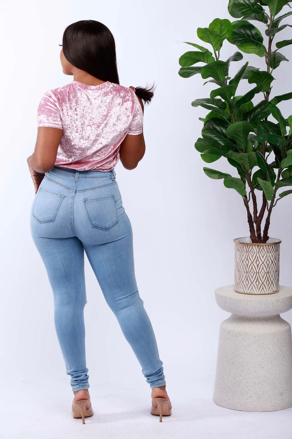 80's Babe Velvet T-Shirt