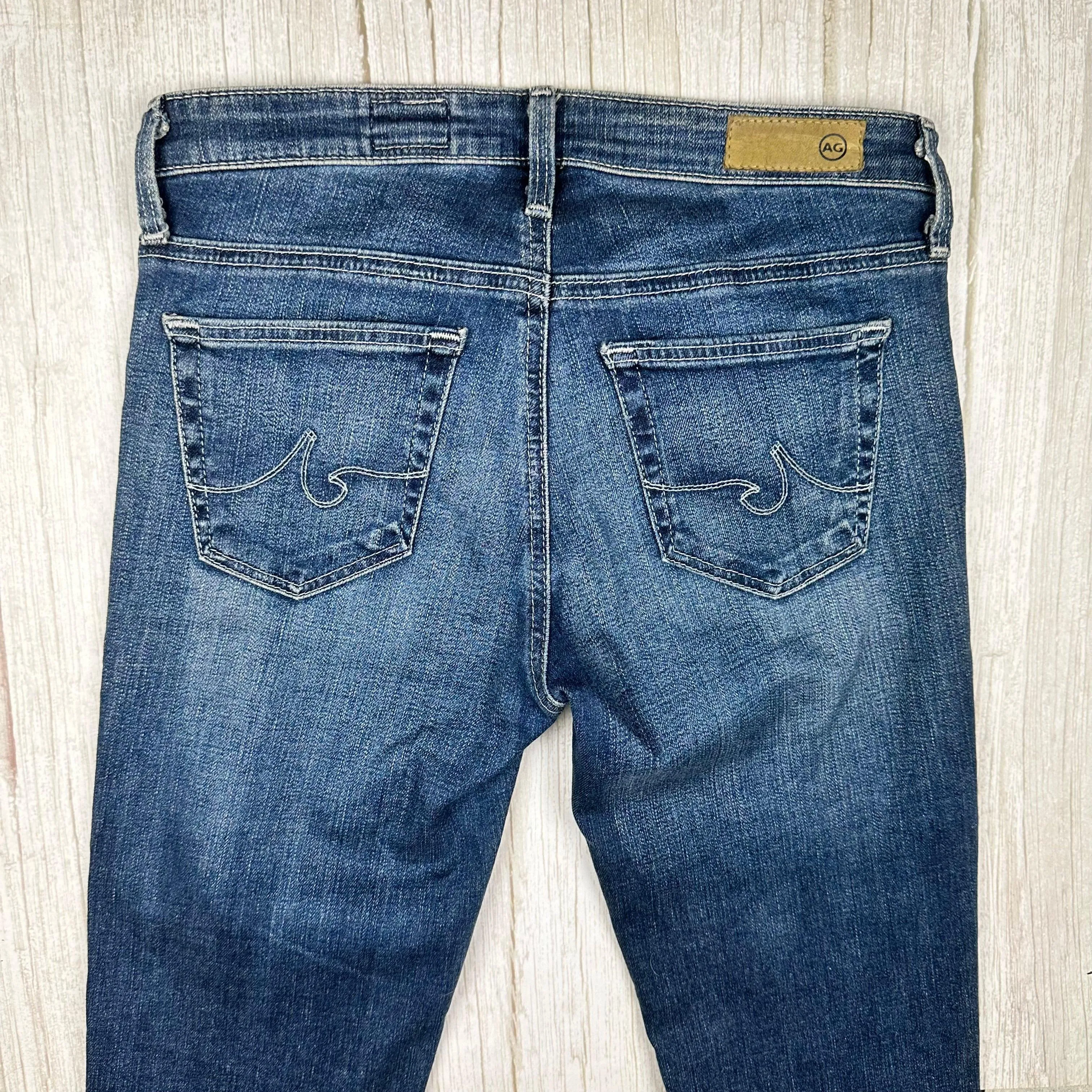 Adriano Goldschmied AG 'the Stilt'  Cigarette Leg Slim Fit Jeans- Size 24R