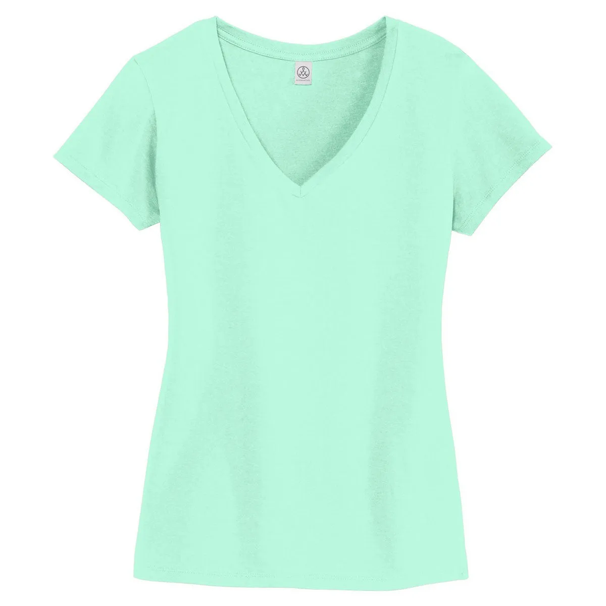 Alternative Women's Mint Legacy V-Neck T-Shirt