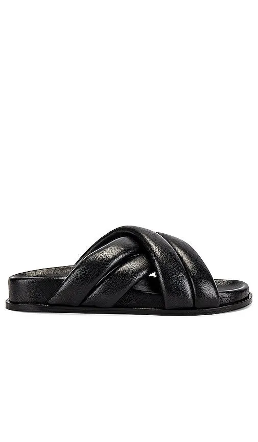 ANINE BING Lizzie Slides in Black