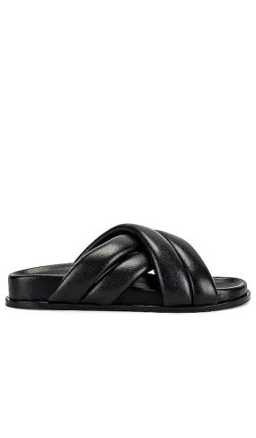 ANINE BING Lizzie Slides in Black