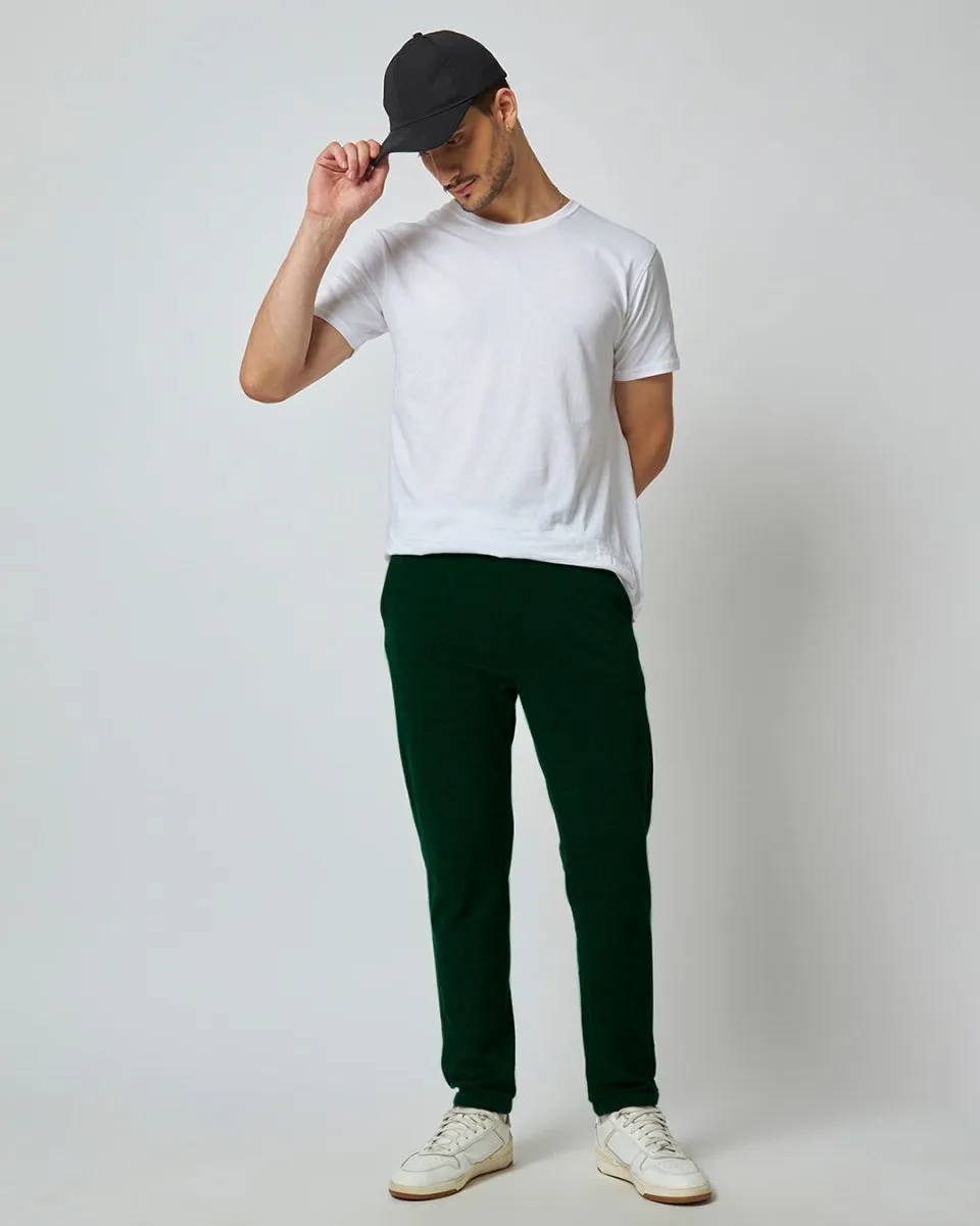 Bottle Green Everyday Pants - Premium Cotton