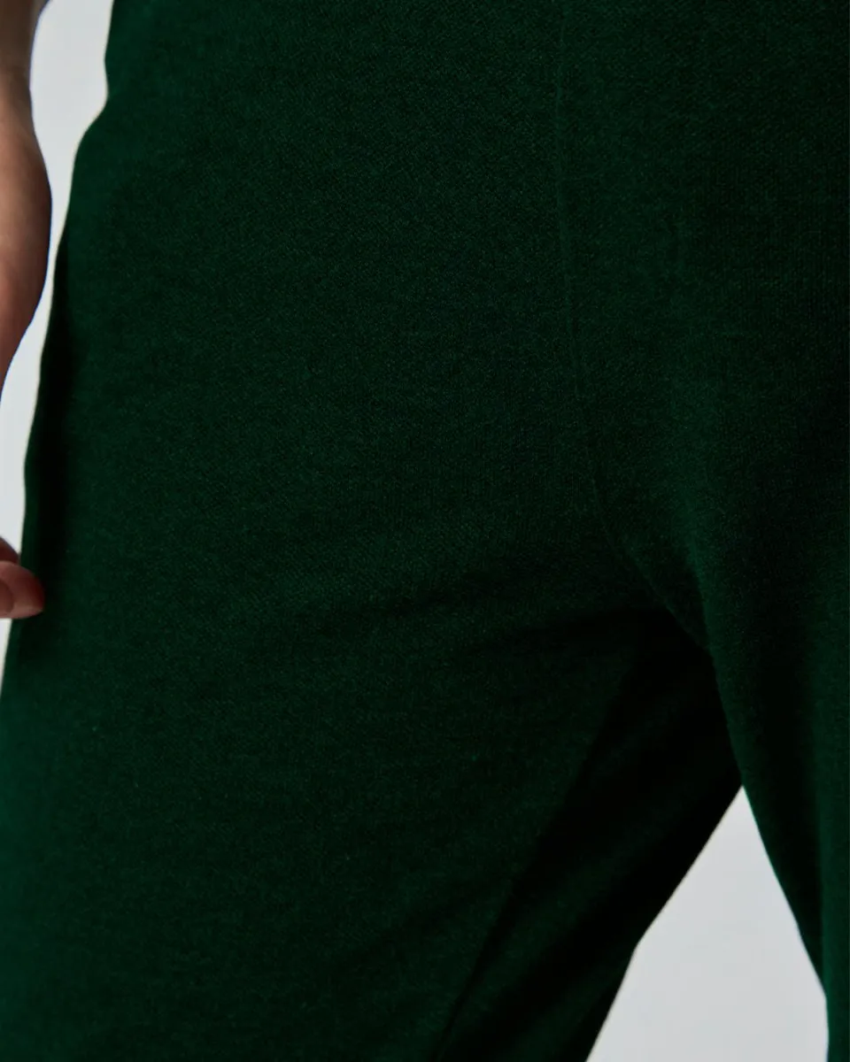 Bottle Green Everyday Pants - Premium Cotton