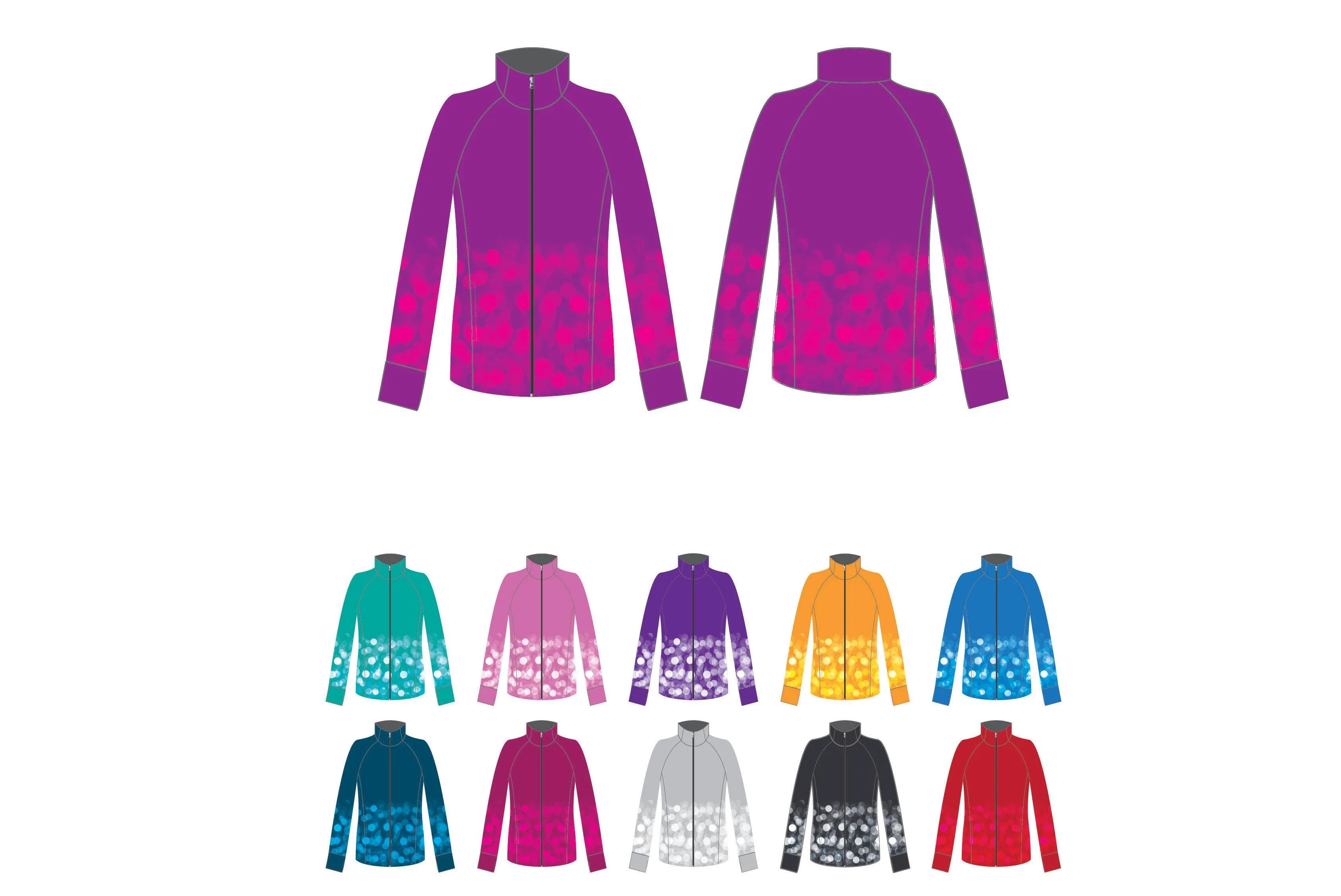 Bubbles Yoga Jacket
