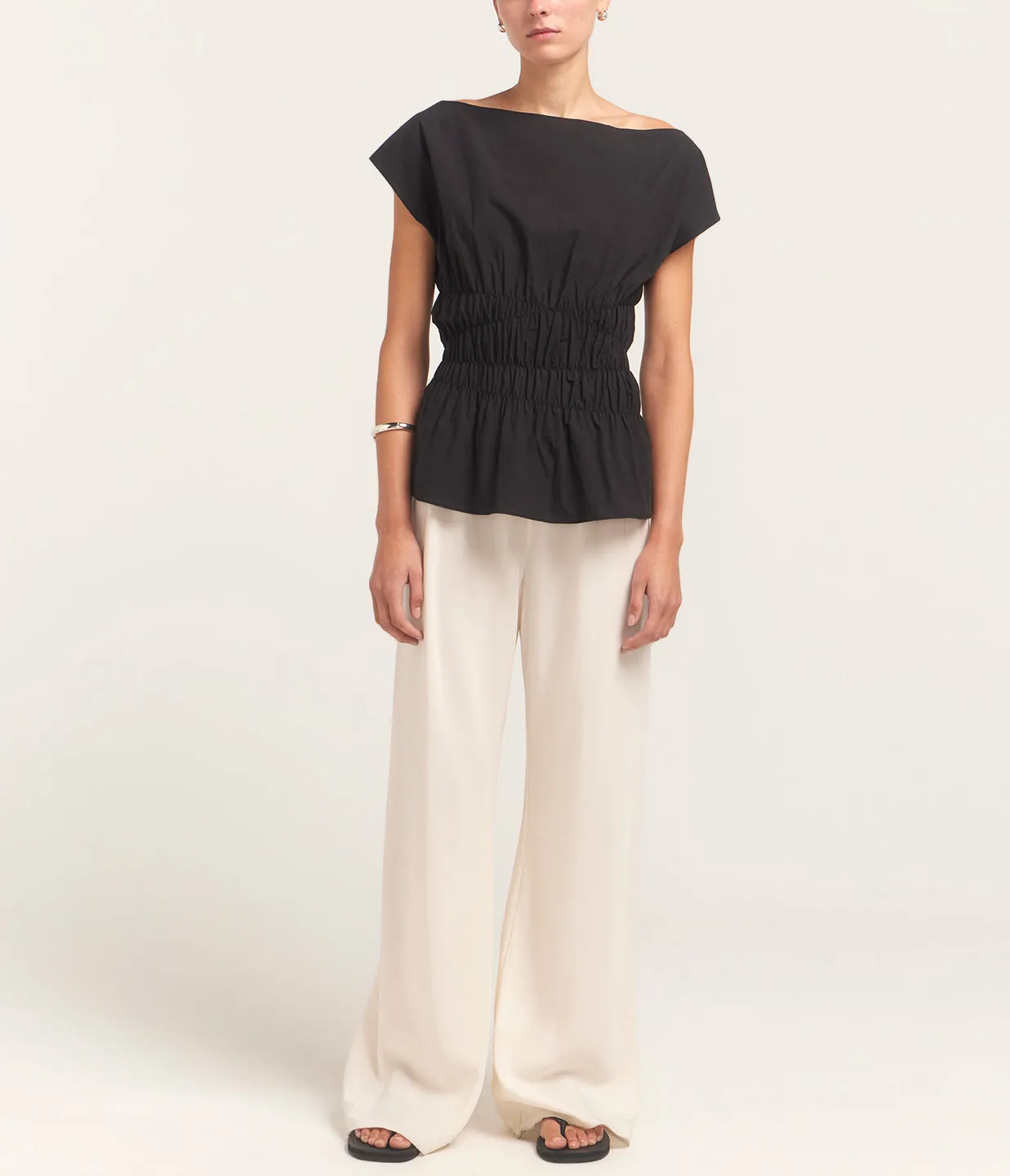 Coco Pant in Ivory