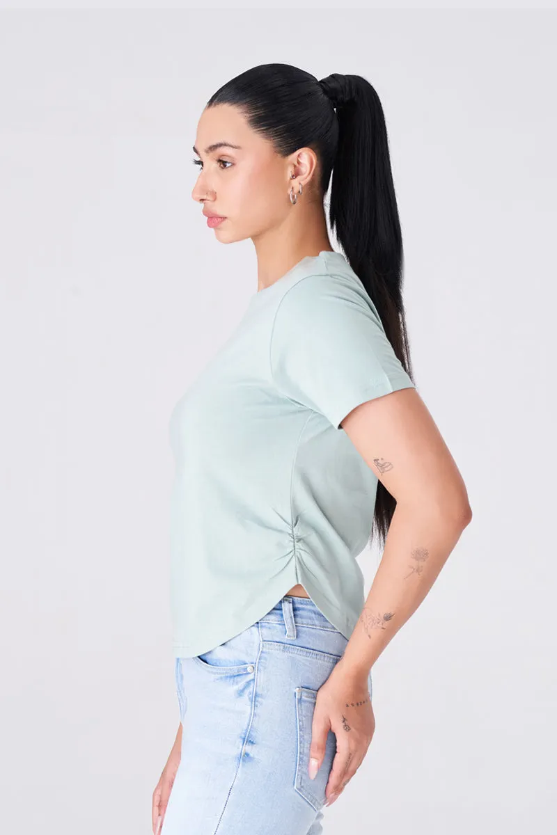Comfortable and Versatile Light Green T-Shirt