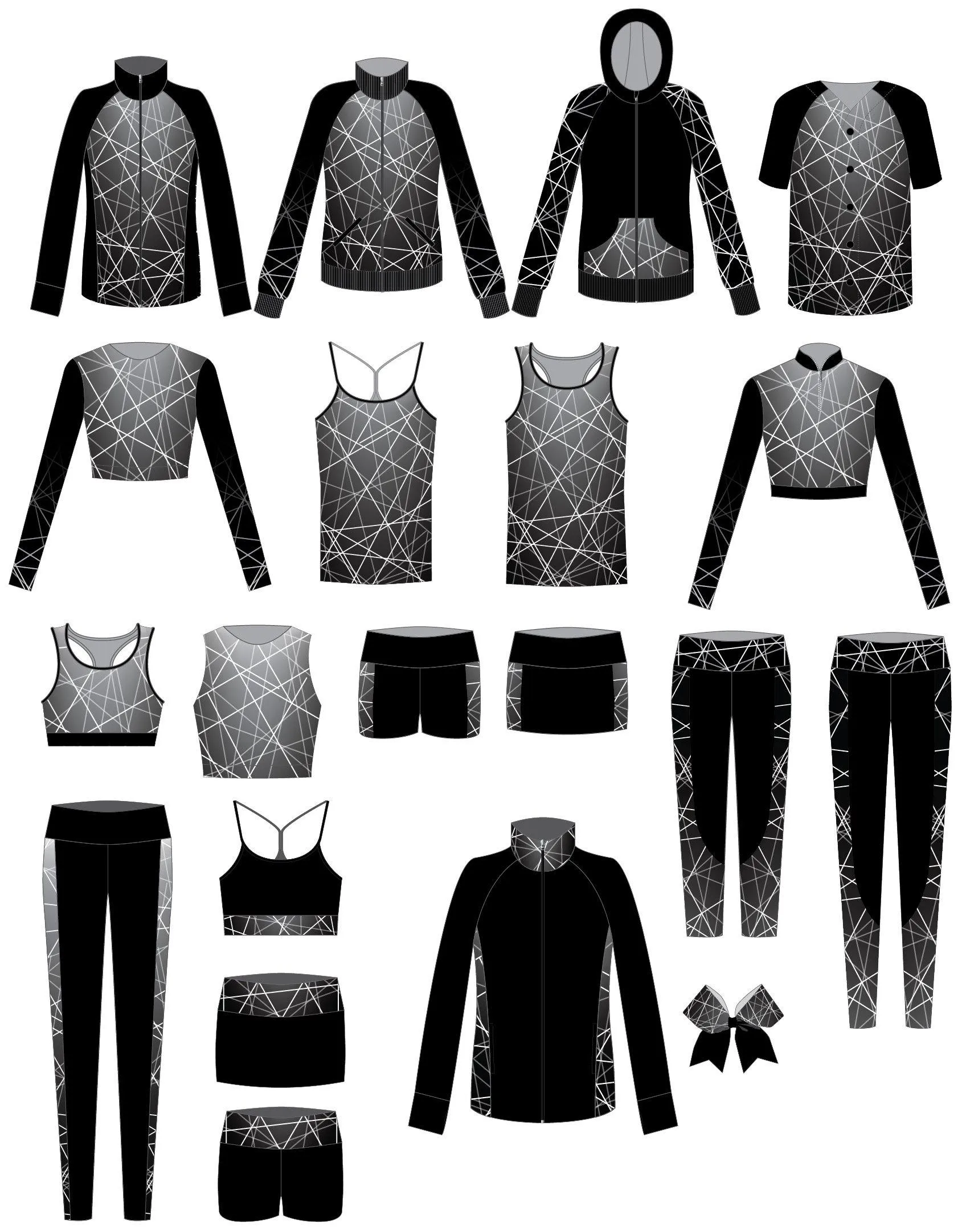 Crosshatch Yoga Jacket