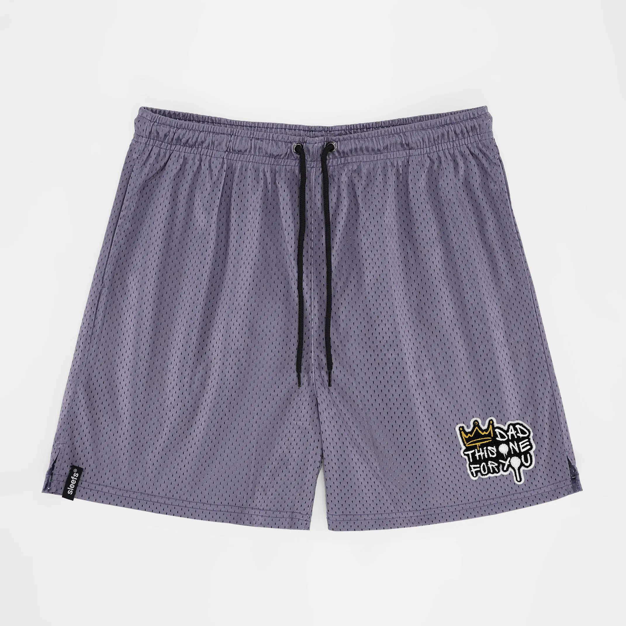Dad This One For You Patch Shorts - 7"