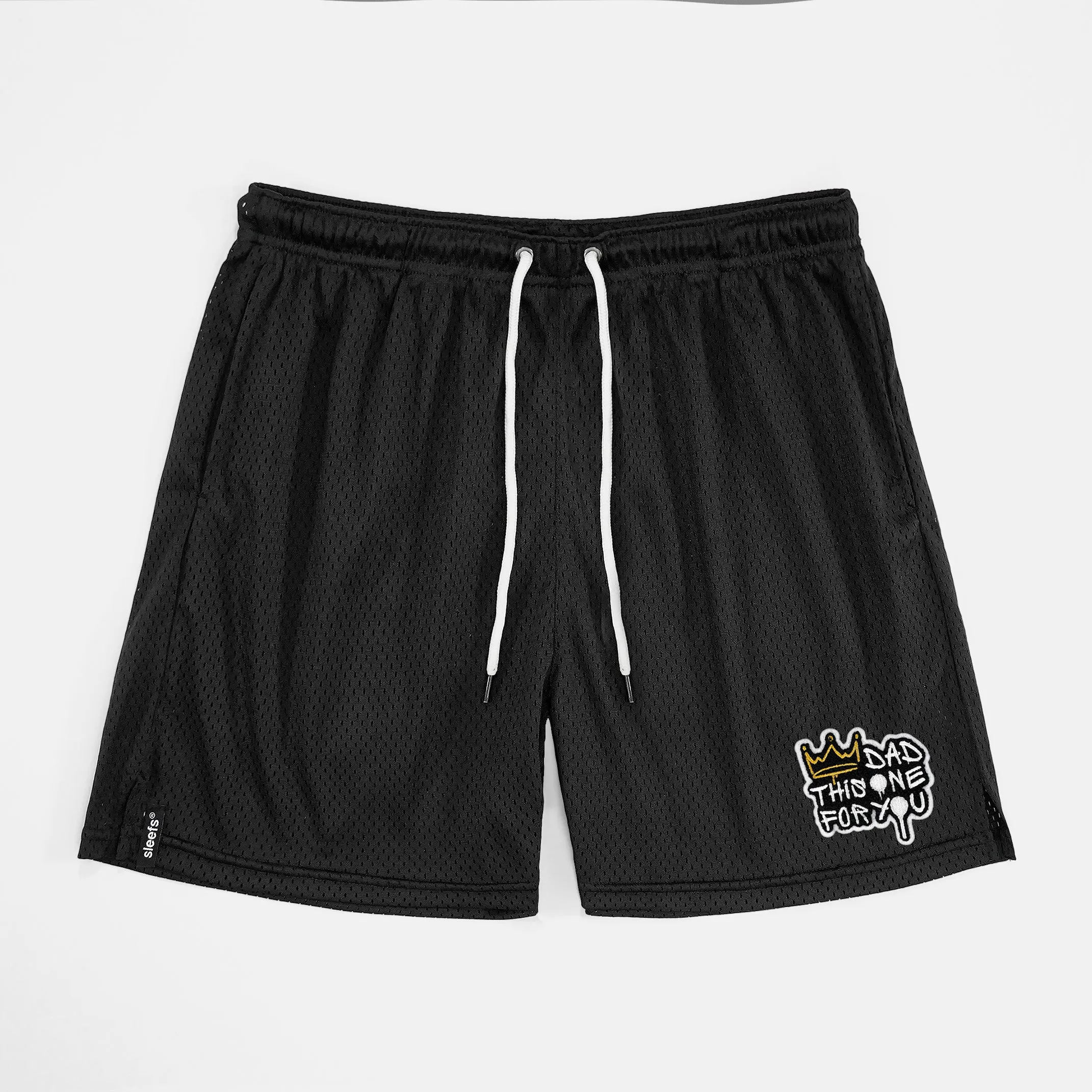 Dad This One For You Patch Shorts - 7"