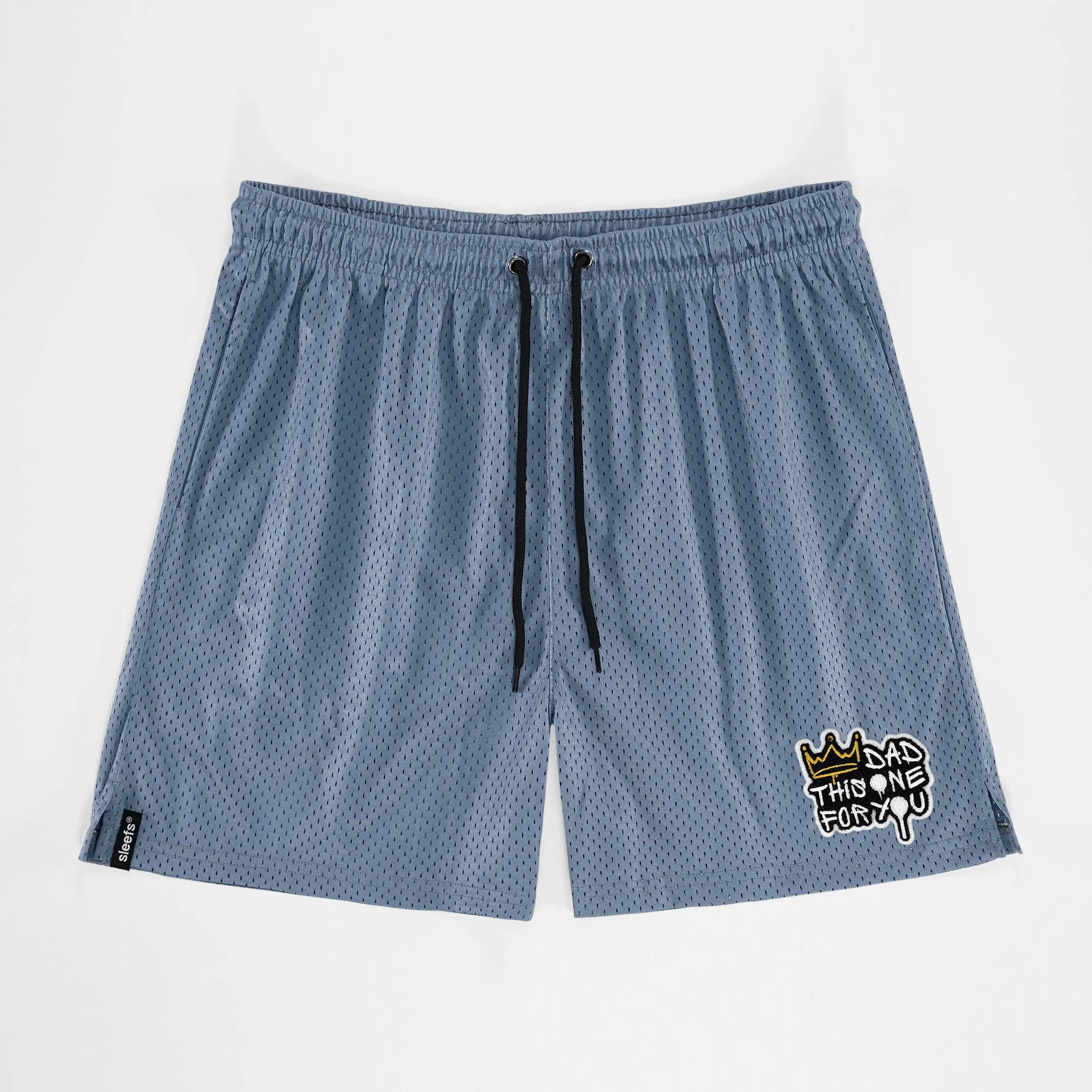 Dad This One For You Patch Shorts - 7"