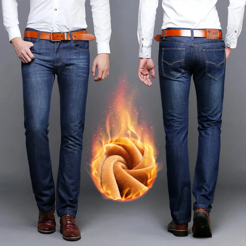 Denim Pants Trendy Straight Slim Look Pants