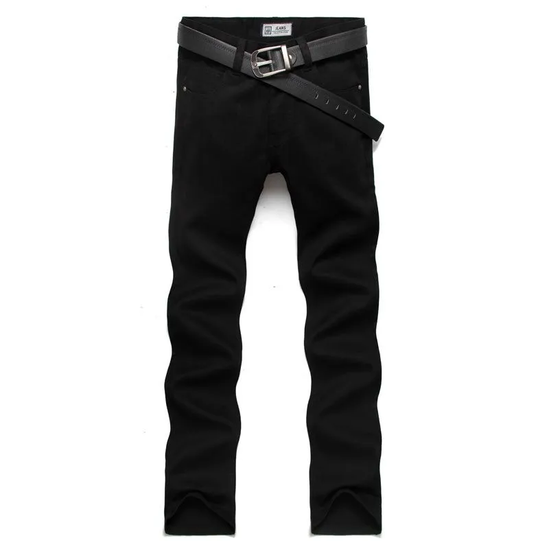 Denim Pants Trendy Straight Slim Look Pants