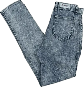 Eastcoast 1980's Acid Wash Slim Fit Jeans- Suit Size 29-30"