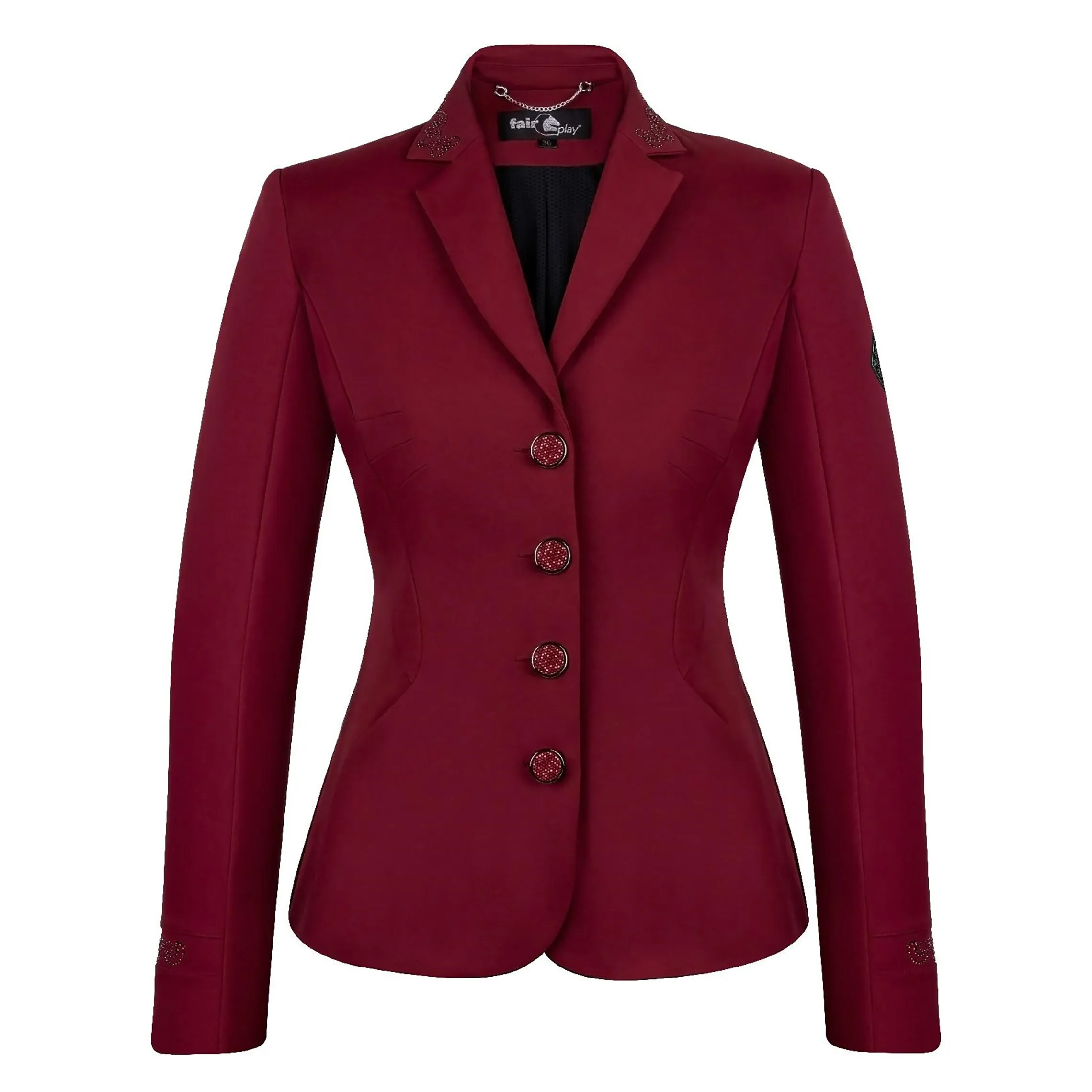 Fair Play Show Jacket TAYLOR CHIC Burgundy