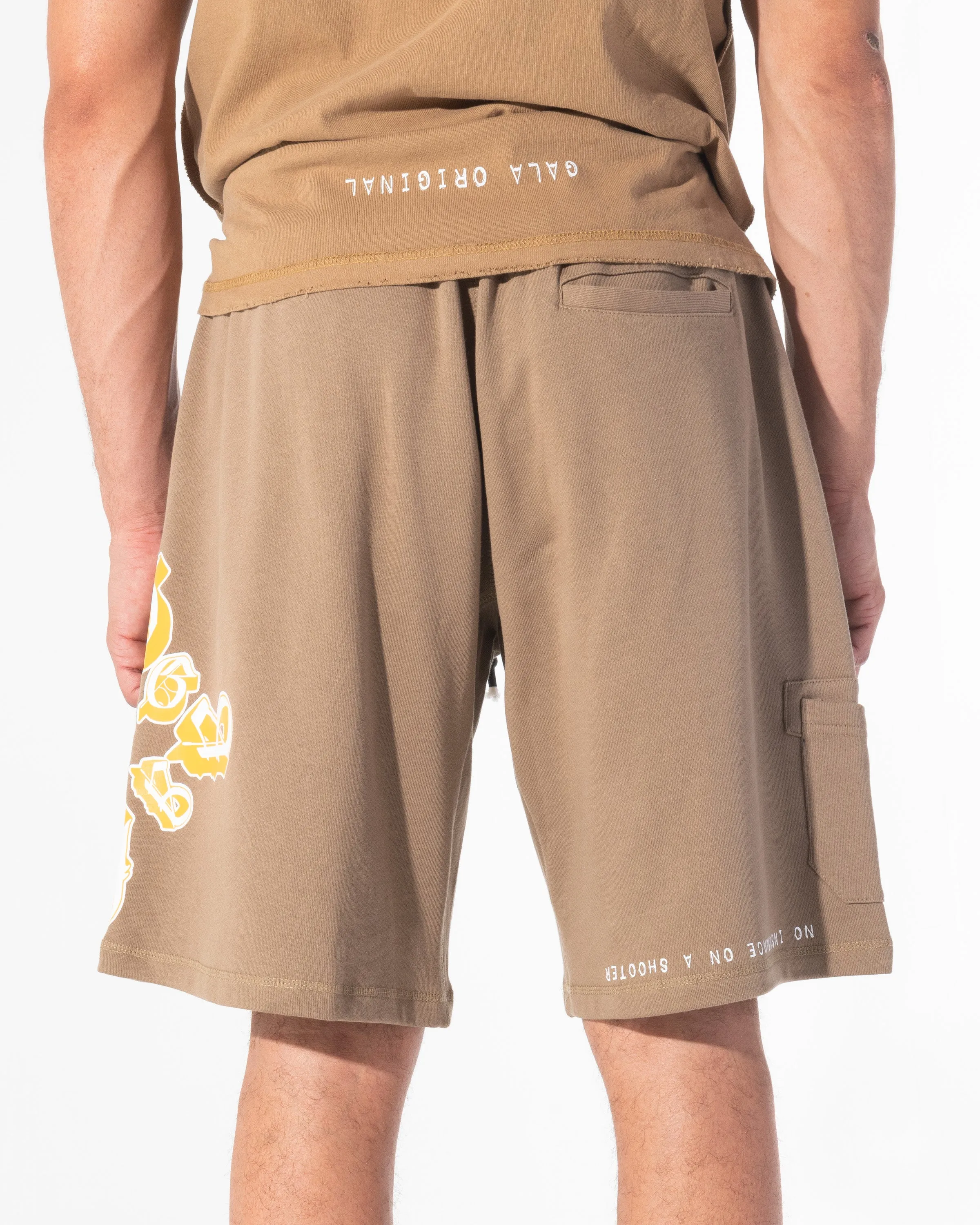 FALLEN STAR SHORTS (CARAMEL)