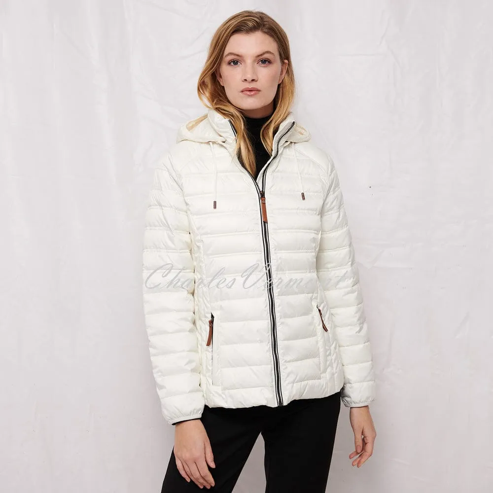 Frandsen Padded Jacket - Style 330-321-10 (Off-White)