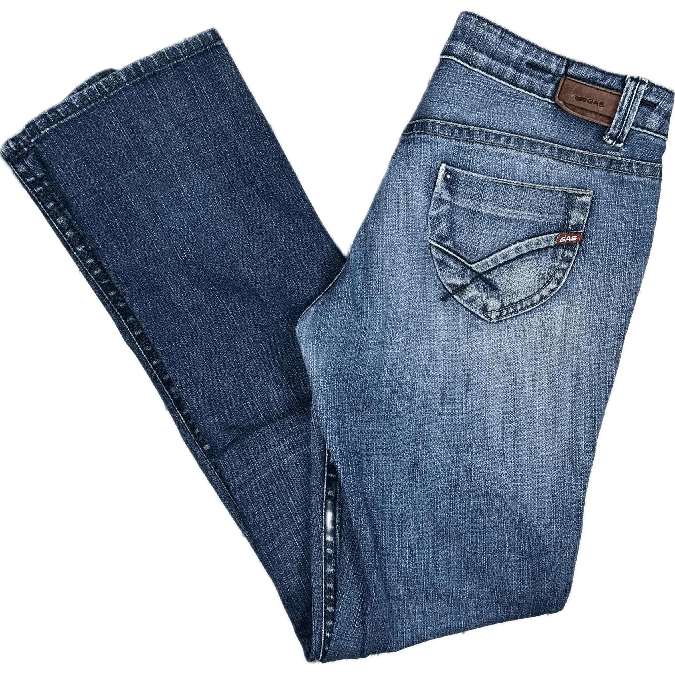 GAS Italian Womens 'Darline' Slim Fit Jeans -Size 32