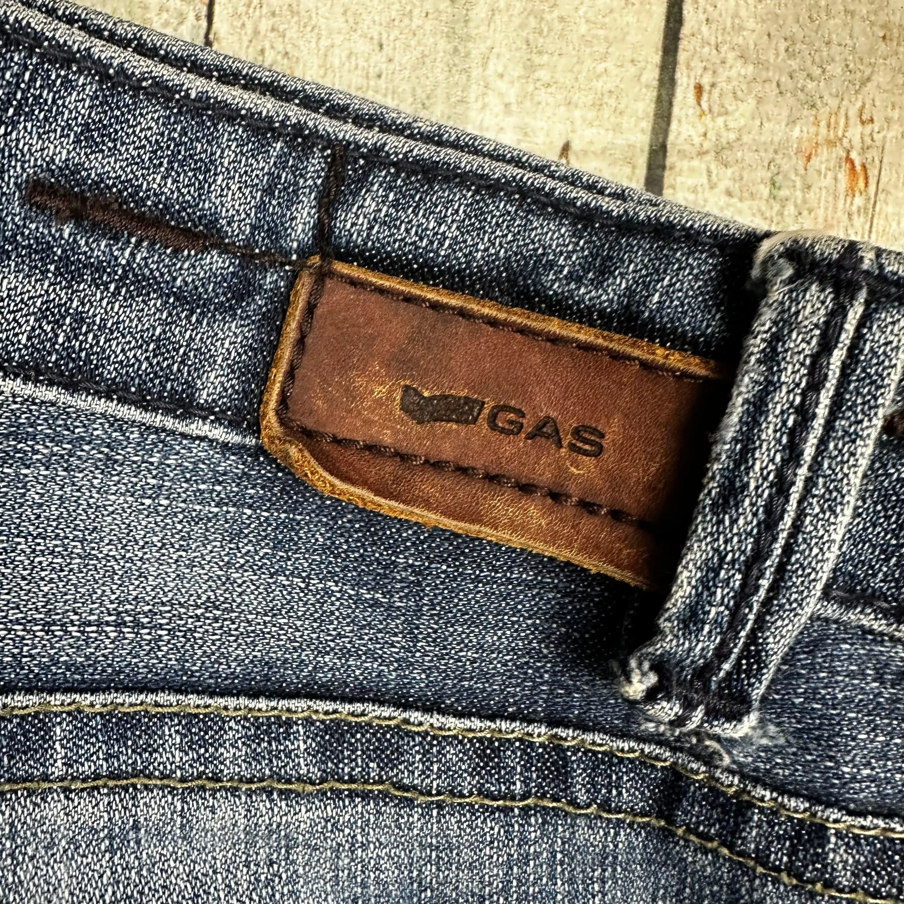 GAS Italian Womens 'Darline' Slim Fit Jeans -Size 32
