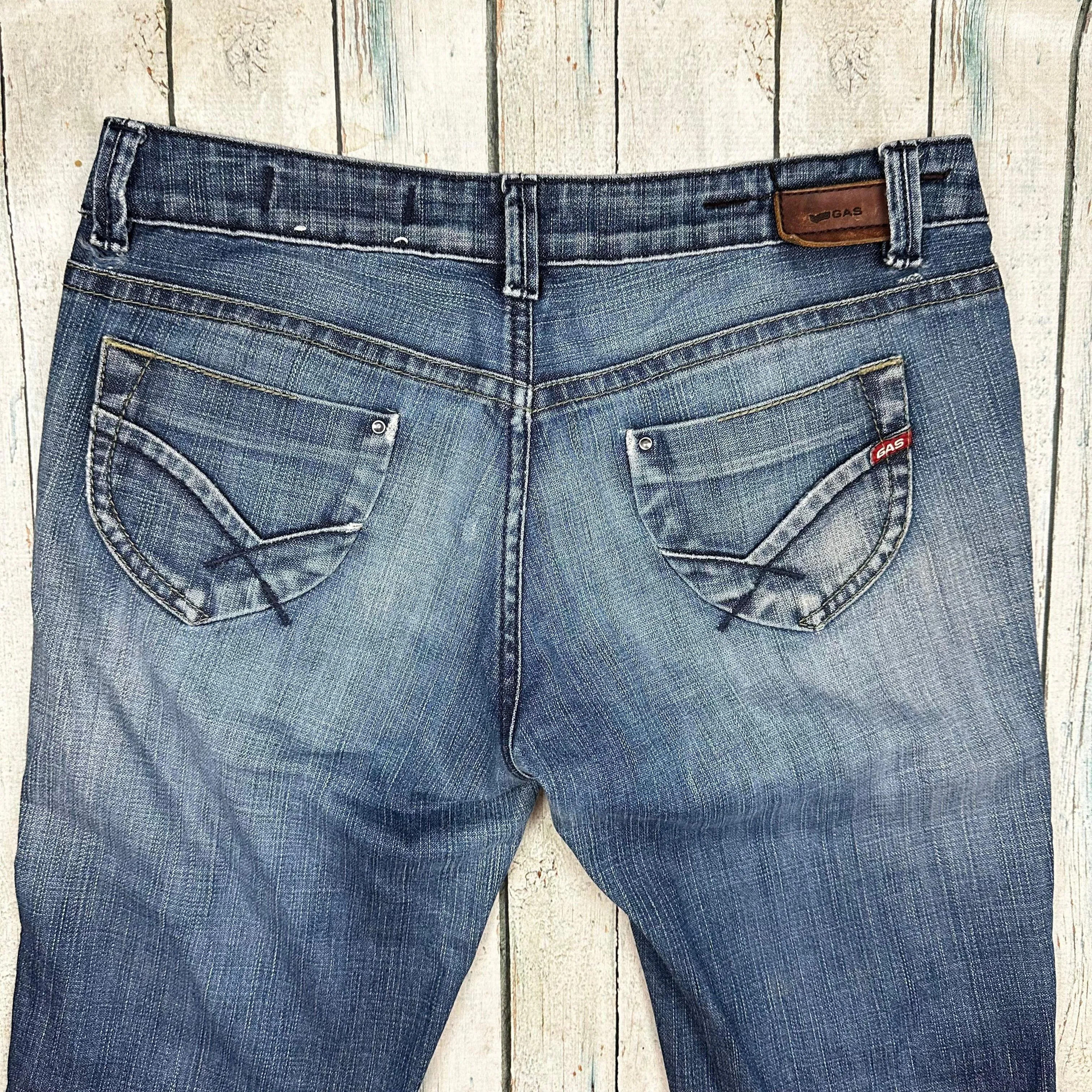 GAS Italian Womens 'Darline' Slim Fit Jeans -Size 32