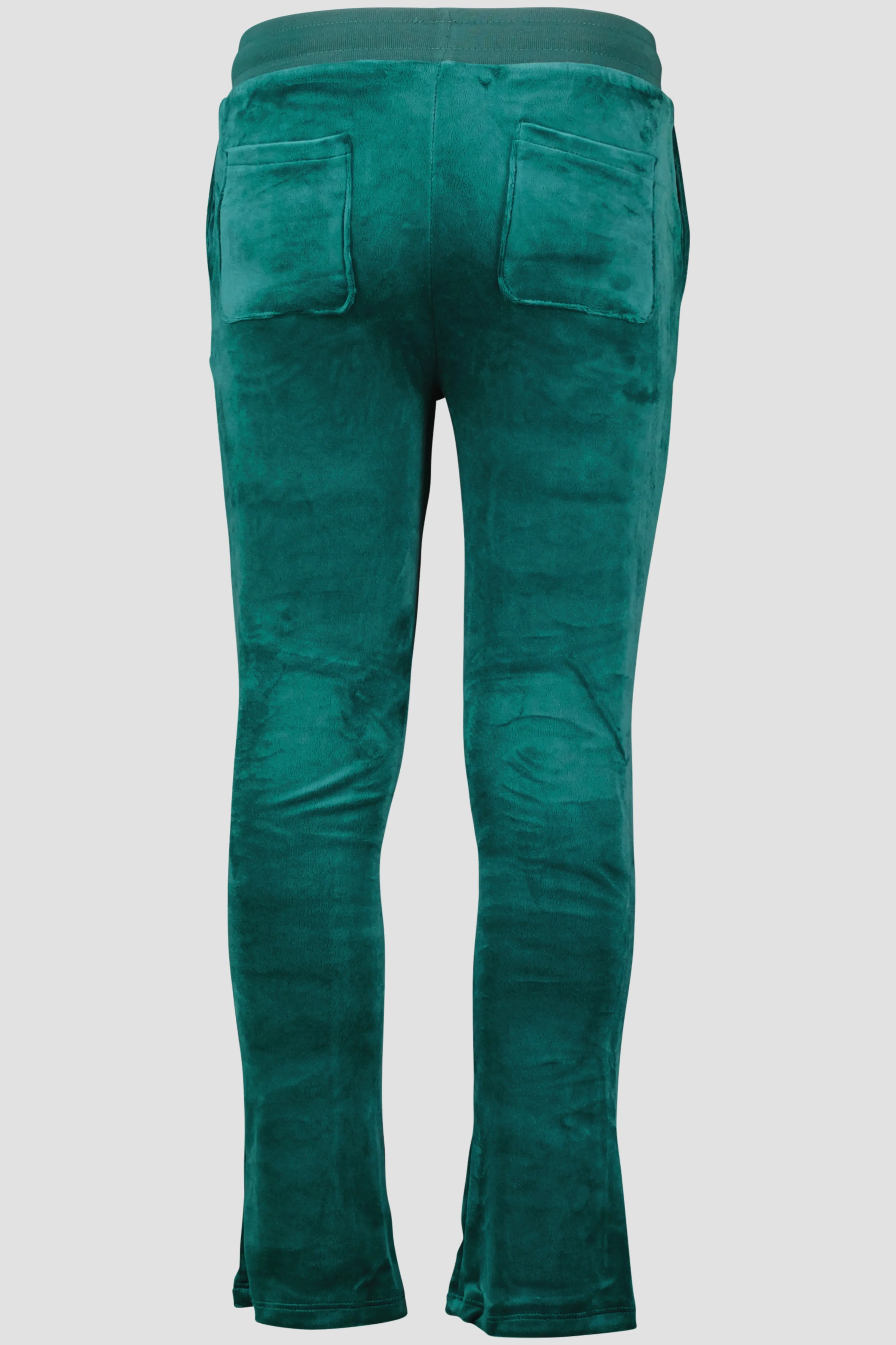 Girls Juicy Couture Botanical Garden Diamante Velour Bootcut