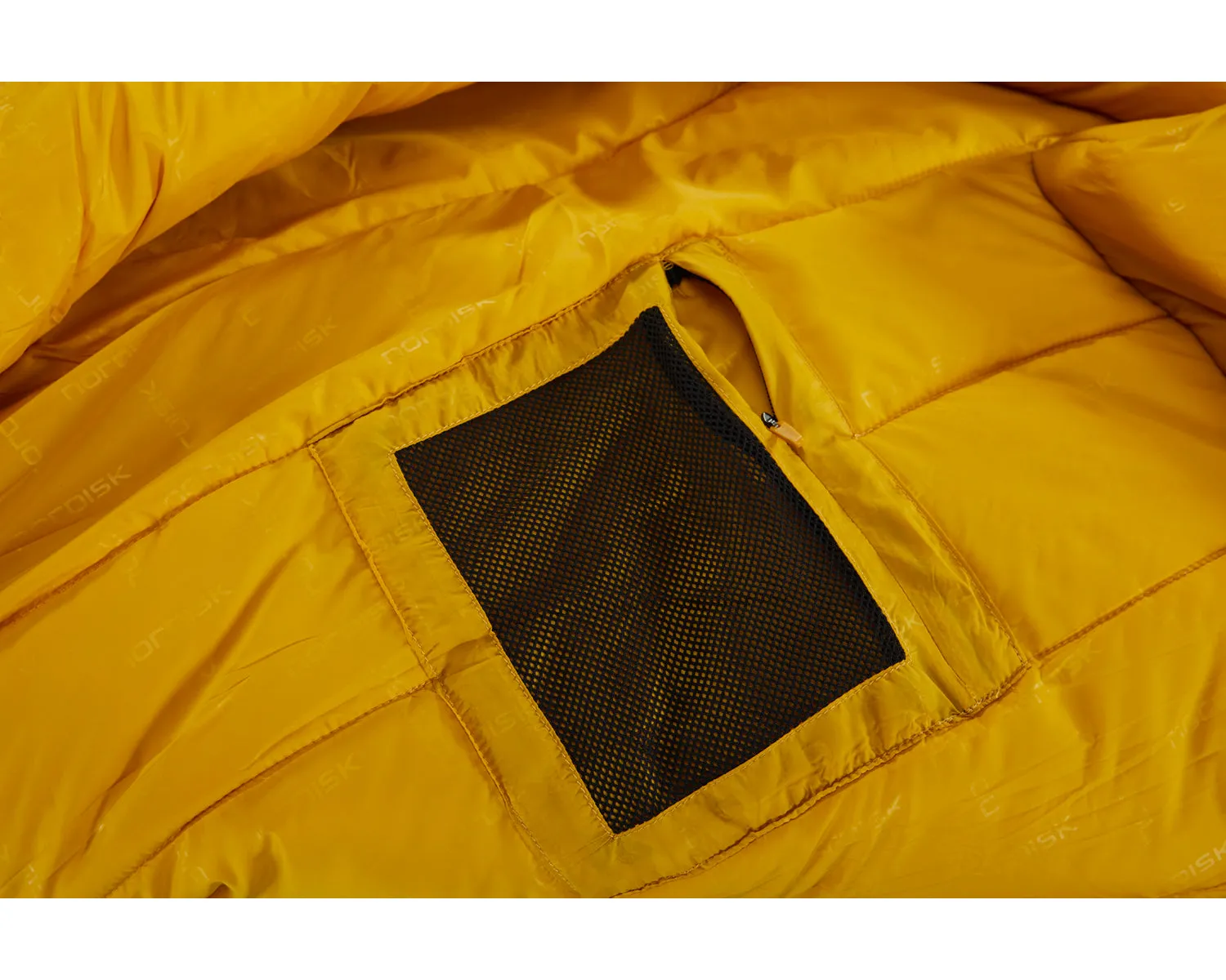 Gormsson -20° Mummy sleeping bag - Artichoke Green/Mustard Yellow/Black
