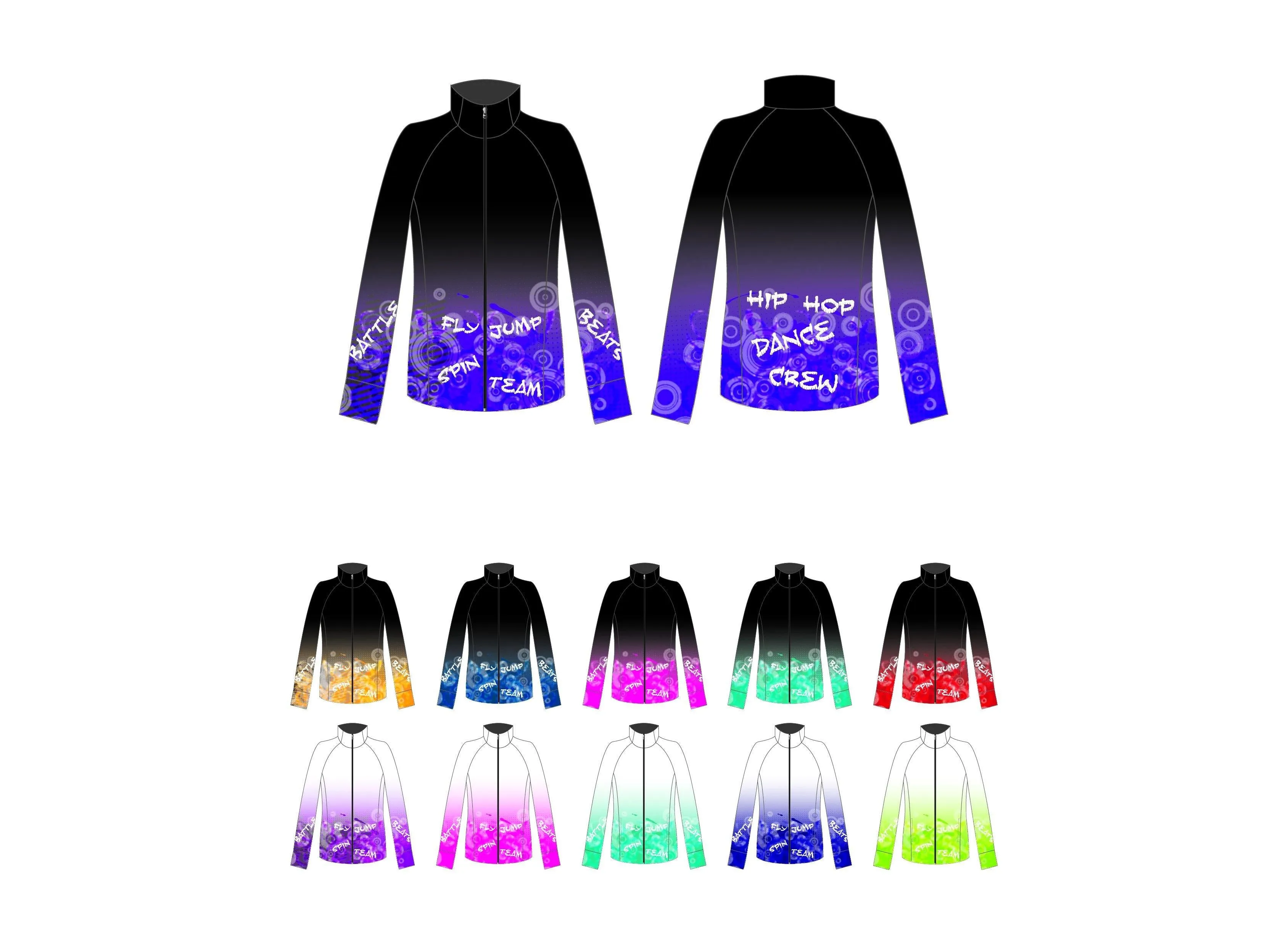 Graffiti Yoga Jacket