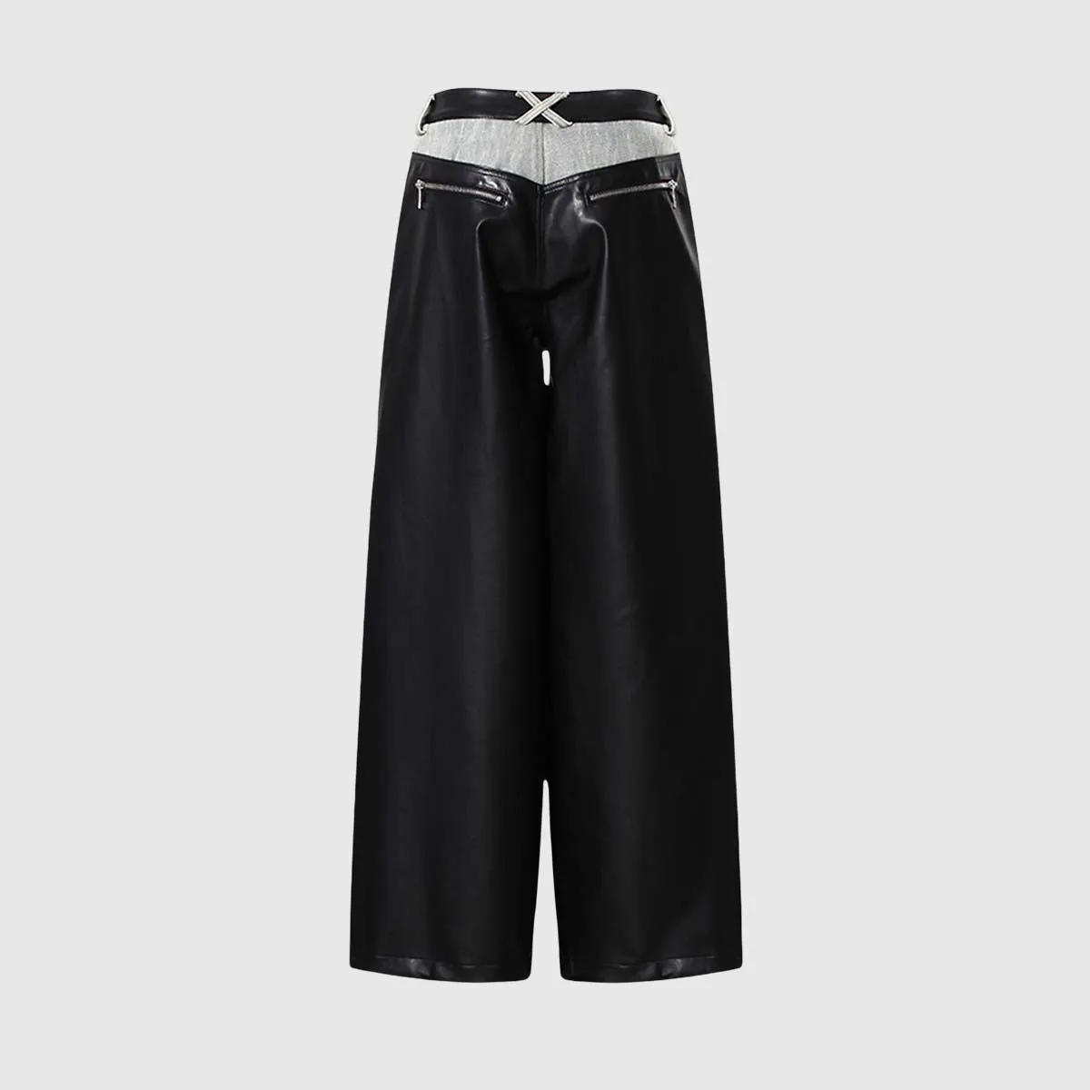 High-Waist Wide-Leg Pants