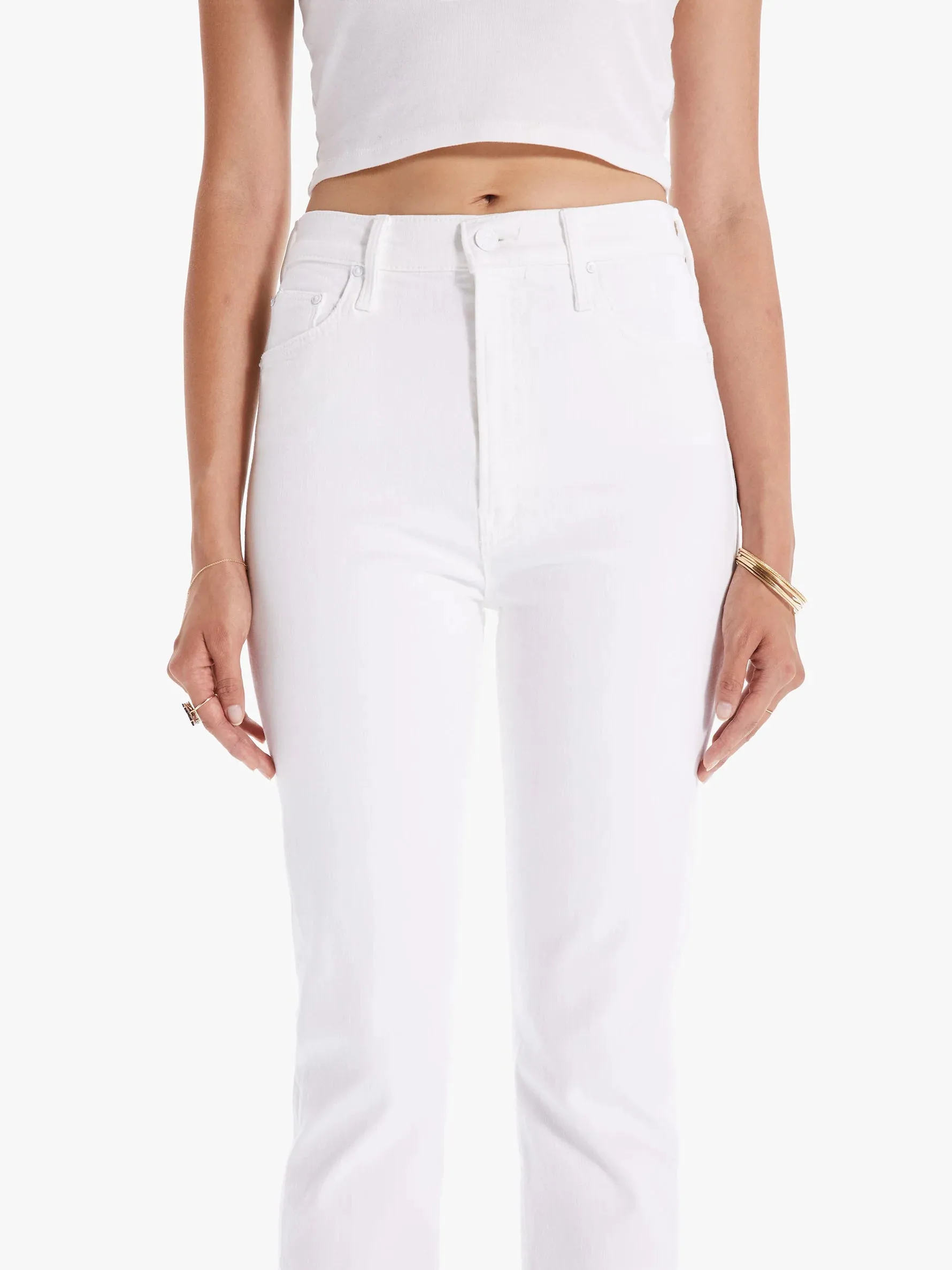 High Waisted Rider Ankle Jean - Fairest Of Them All