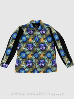 Jacket Wolf Blue D&D Print