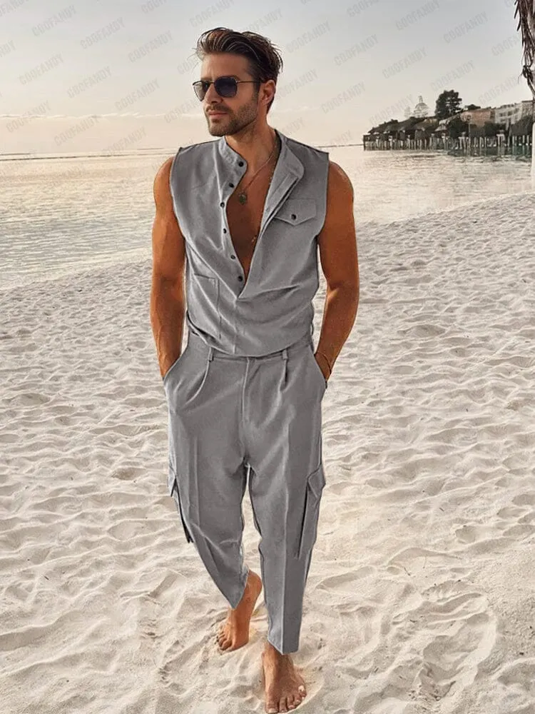 Leisure Trendy Tank Top Set
