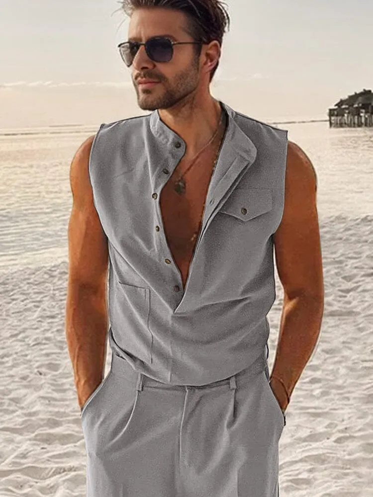 Leisure Trendy Tank Top Set