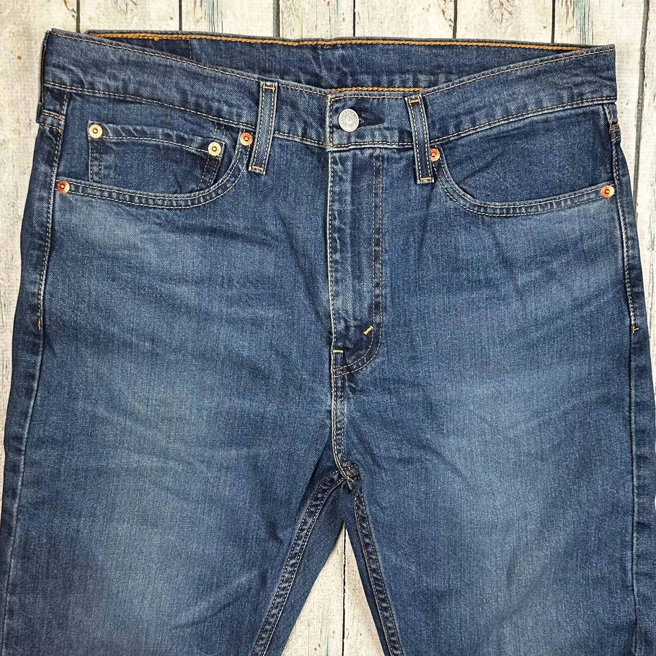 Levis 510  Mens Vintage Wash Slim Fit Jeans -Size 34/32