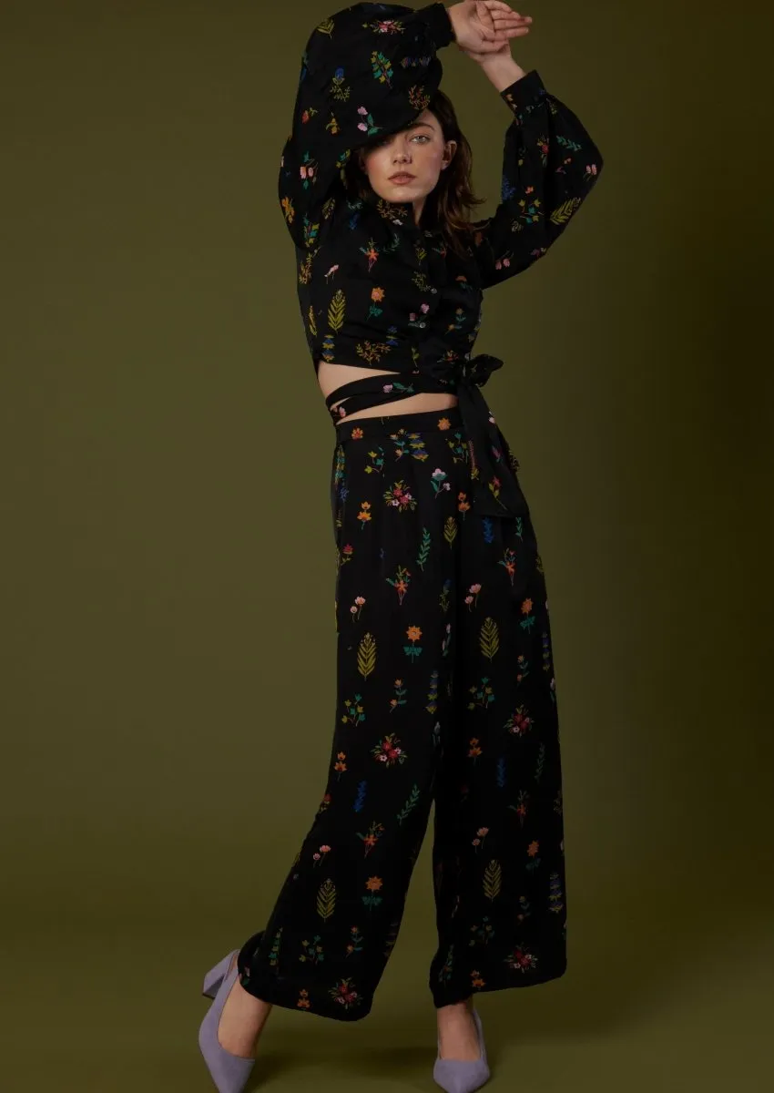 Midnight Botanica Pants