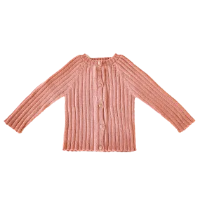 Nanay Cozy Salmon Cardigan Nanay Cozy Salmon Cardigan