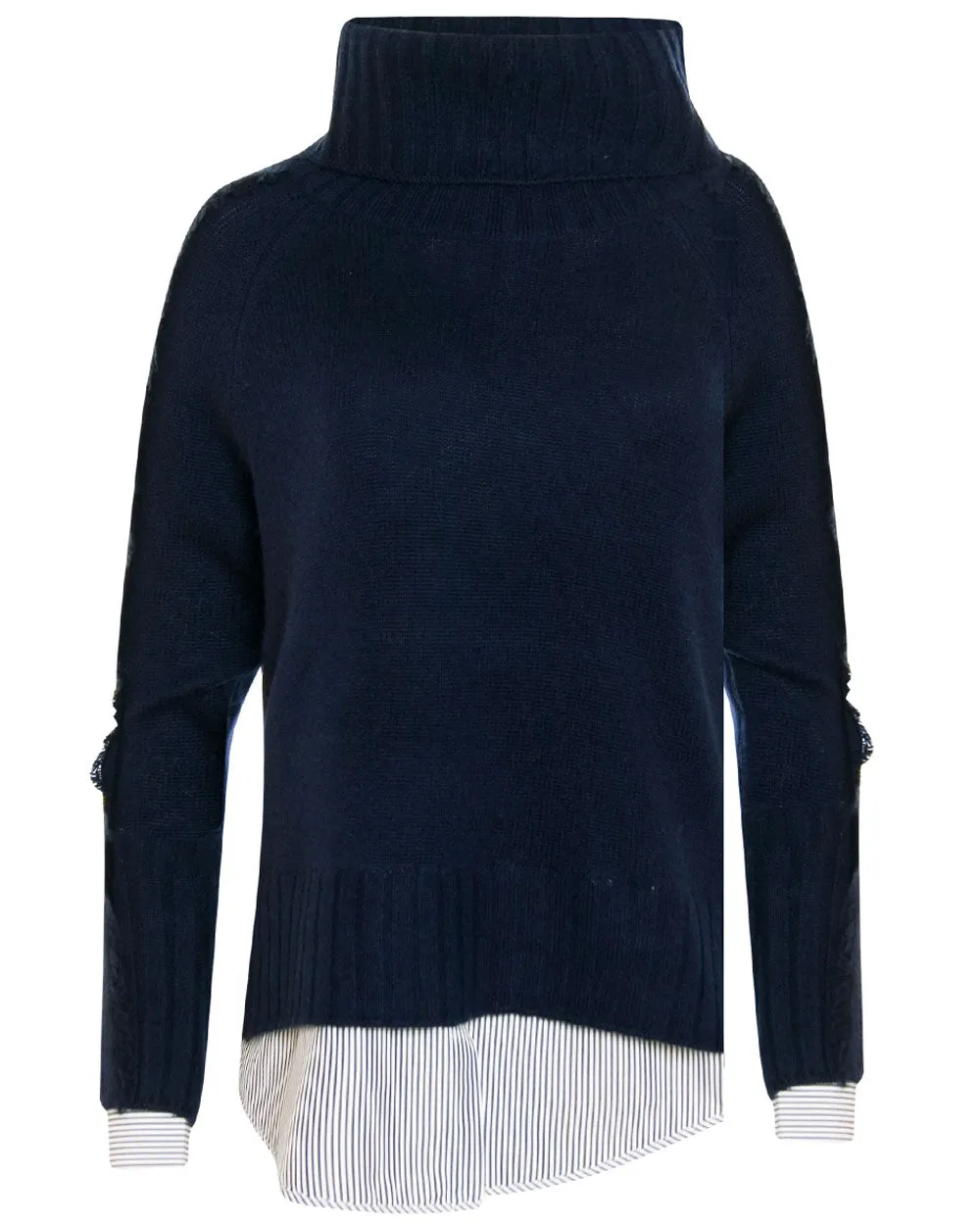 Navy Stripe Jolie Layered Looker