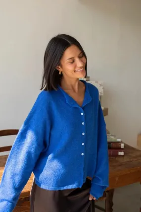 Piper Cardigan- Blue