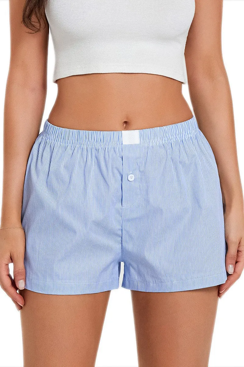 Plaid Checked Boxer Short