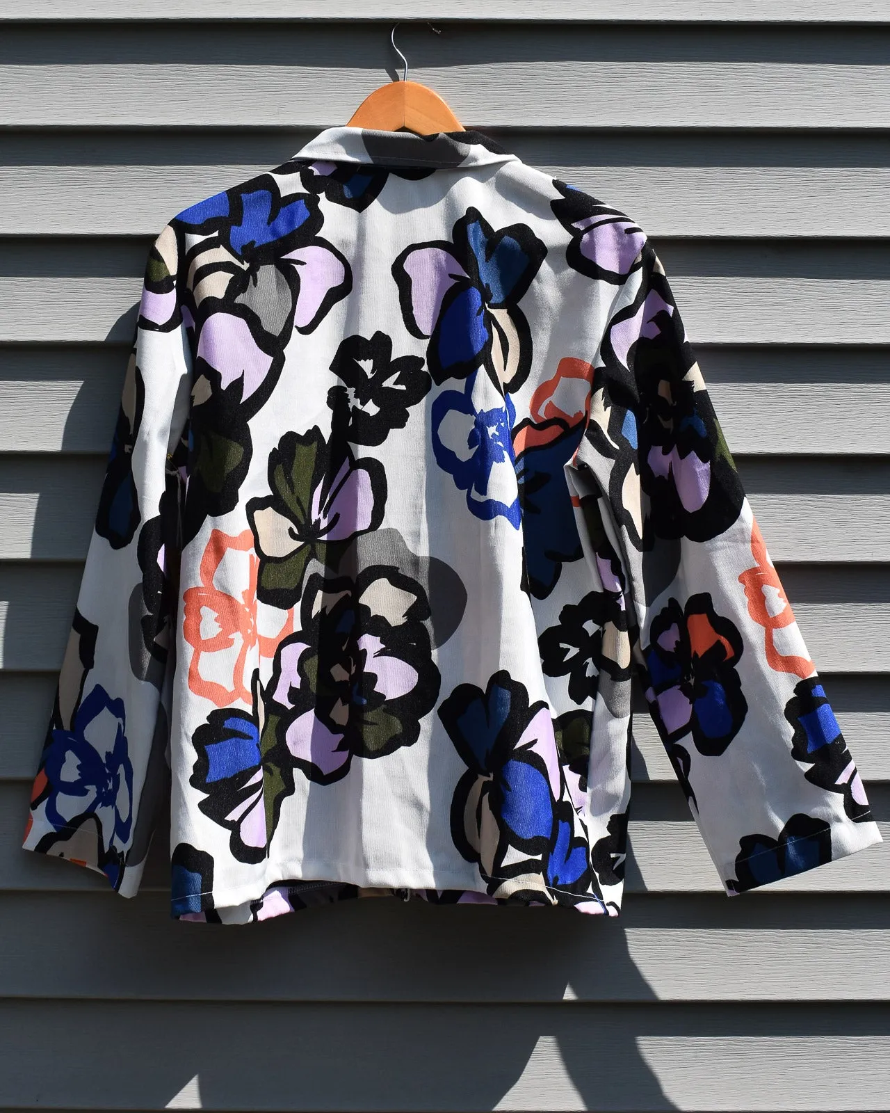 Polina Printed Chore Coat