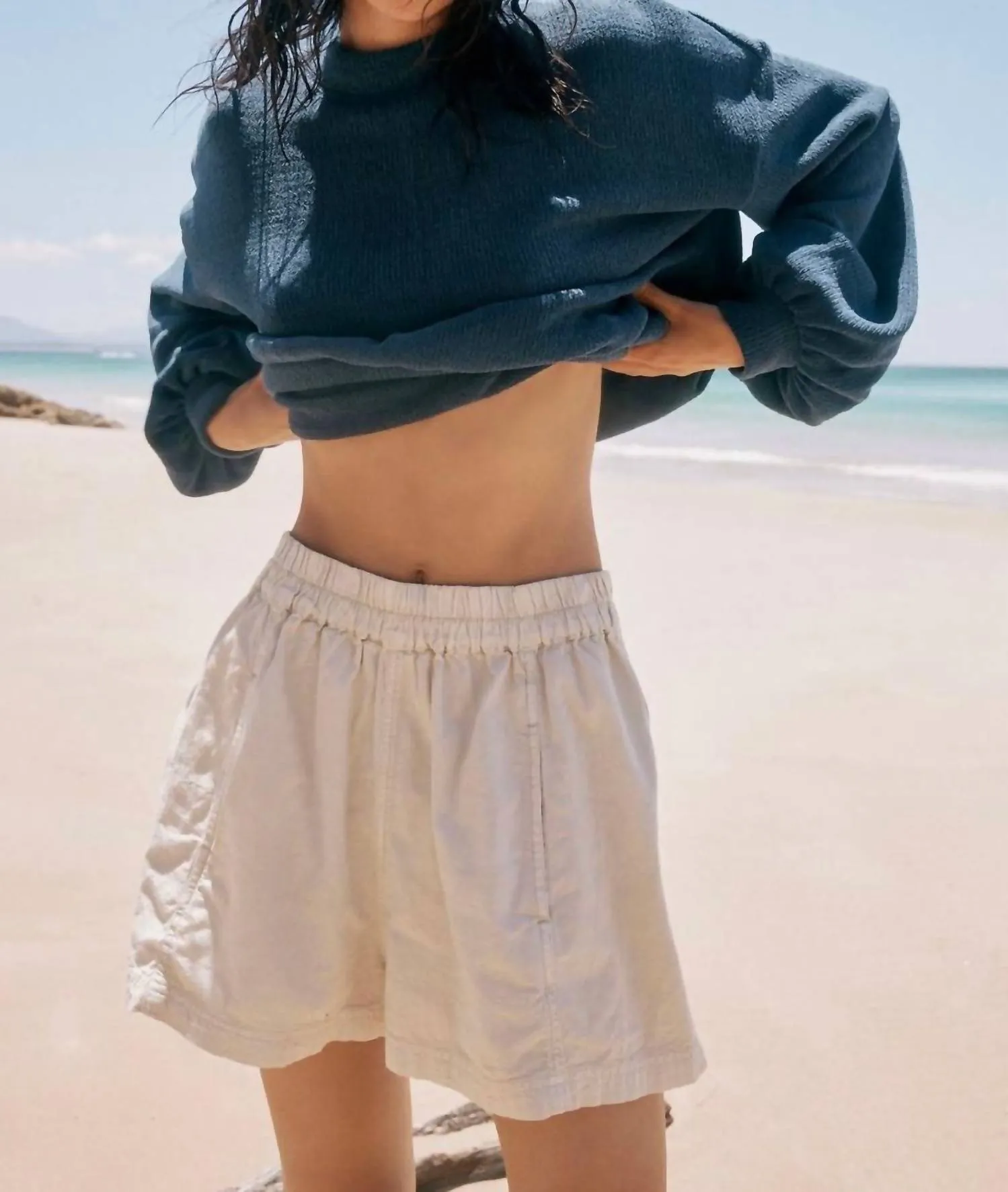 Poplin Pull On Short