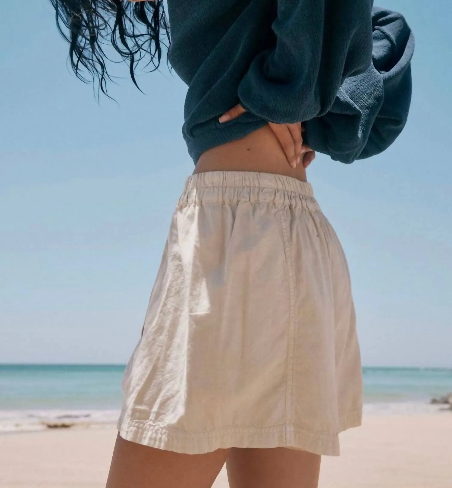 Poplin Pull On Short