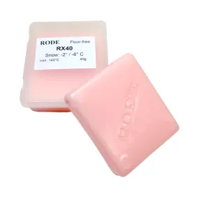 Rode RX40 WC Glider Red Melt Wax (Test Block) (-1C/-6C) | 40g