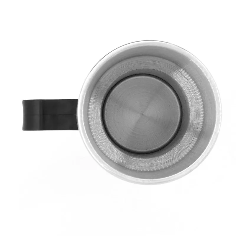 Stainless Steel Vehicle Heating Cup Electric Heating Car Kettle Camping Travel Coffee Milk Thermal Mug | Brodtica.com