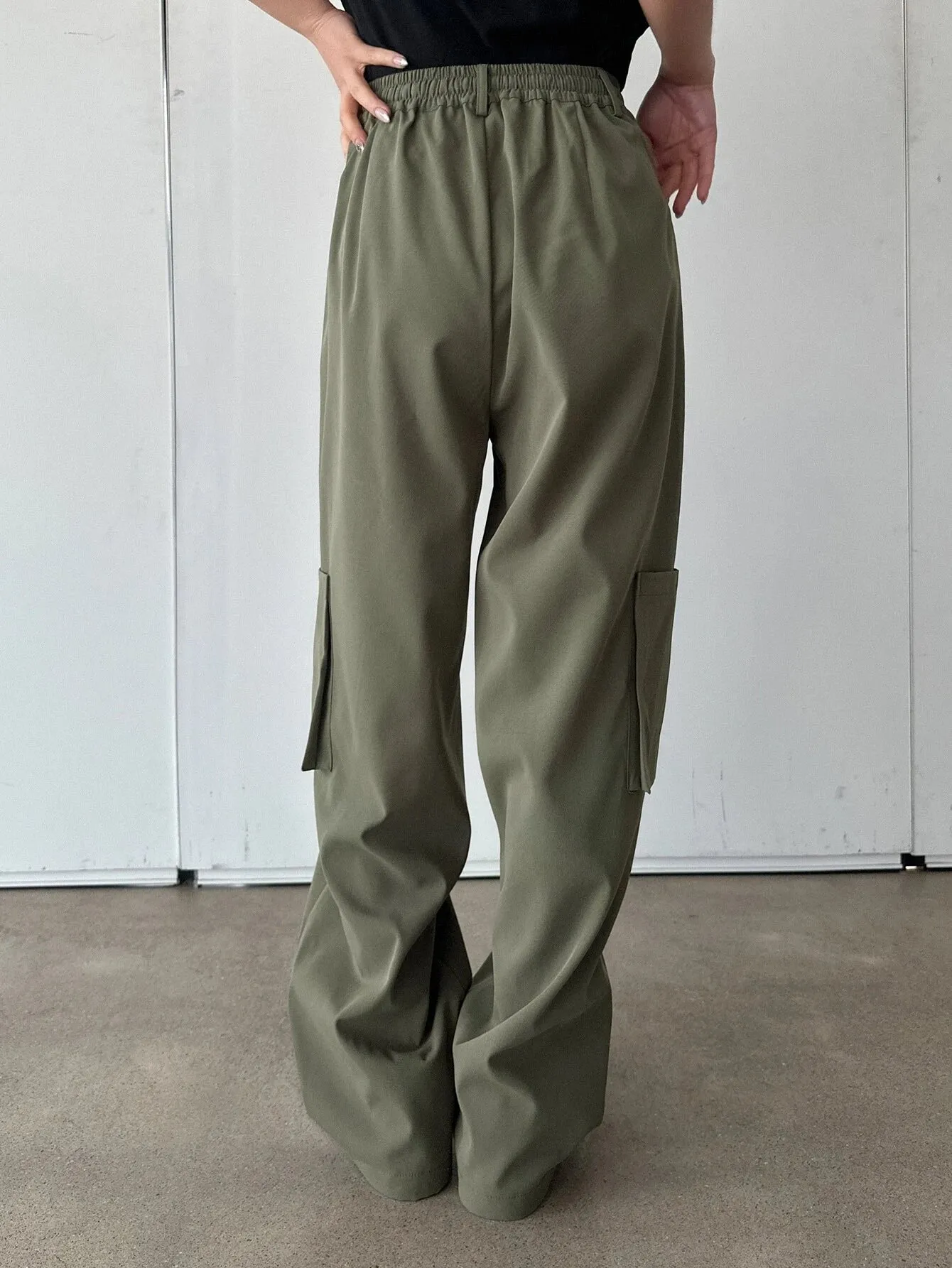 Stylish Casual Pocket Side Cargo Pants