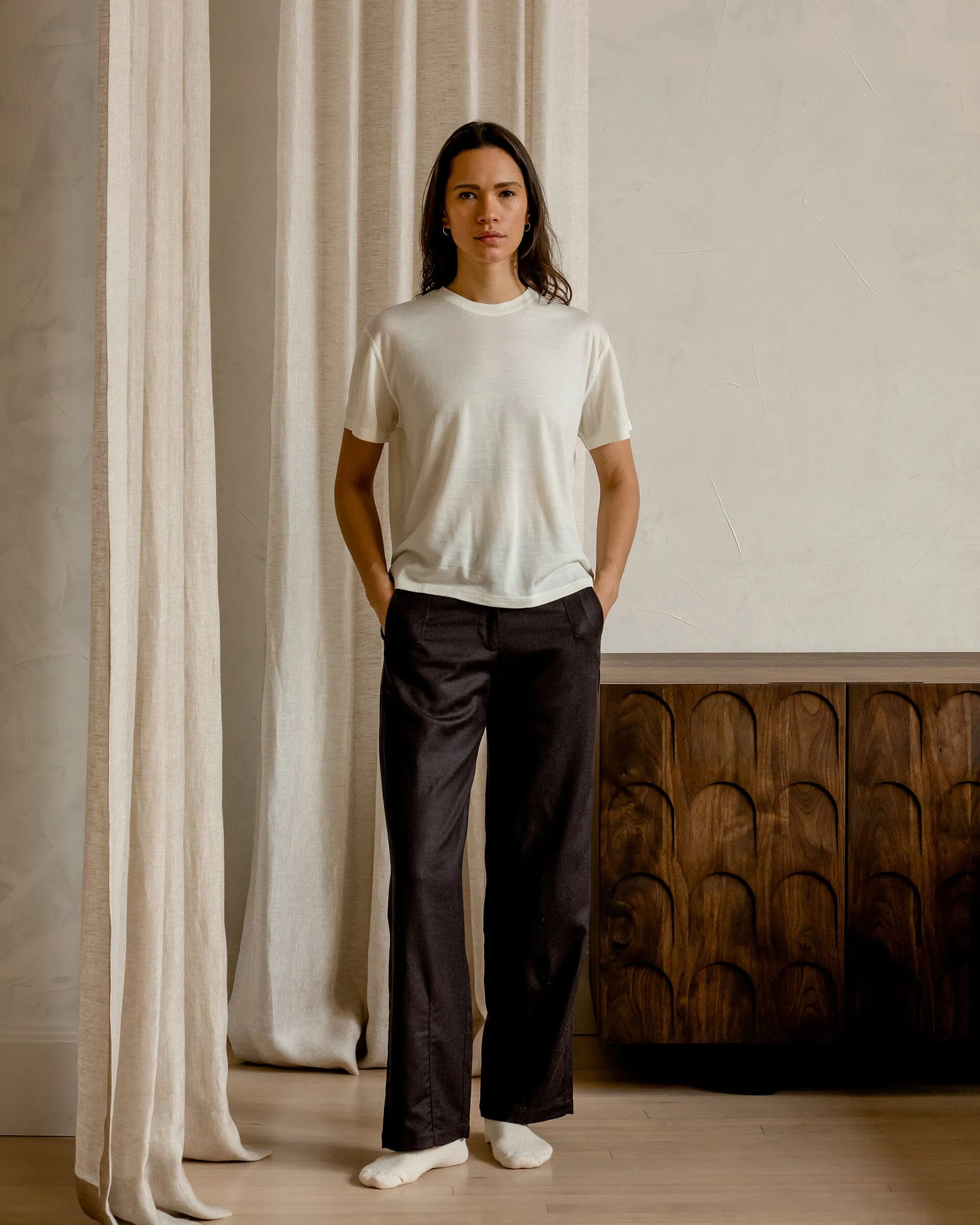 The Womens Light Wool Pant