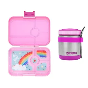 Ultimate Yumbox Lunch Set: Zuppa Thermal Food Jar   Tapas Bento Lunch Box