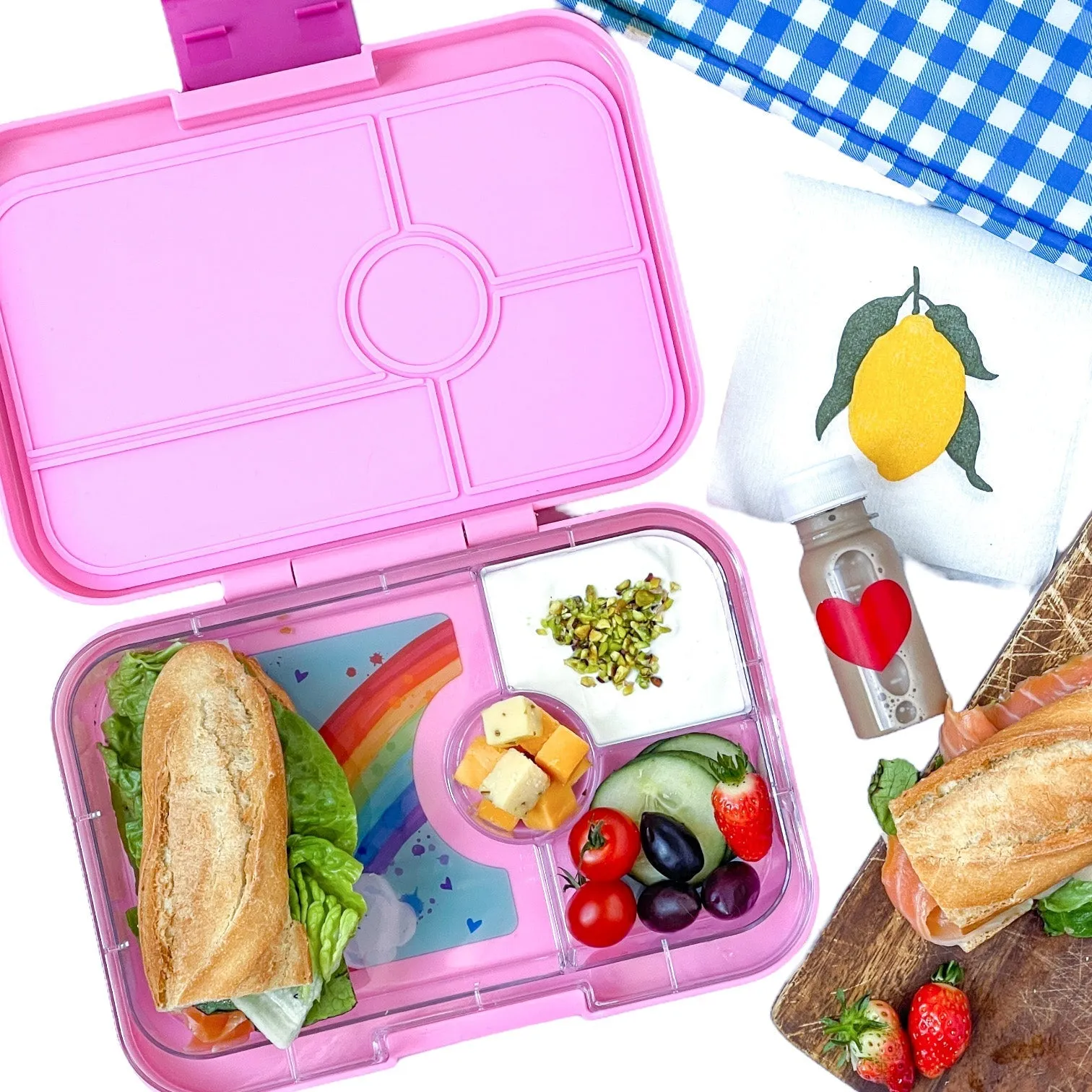 Ultimate Yumbox Lunch Set: Zuppa Thermal Food Jar   Tapas Bento Lunch Box