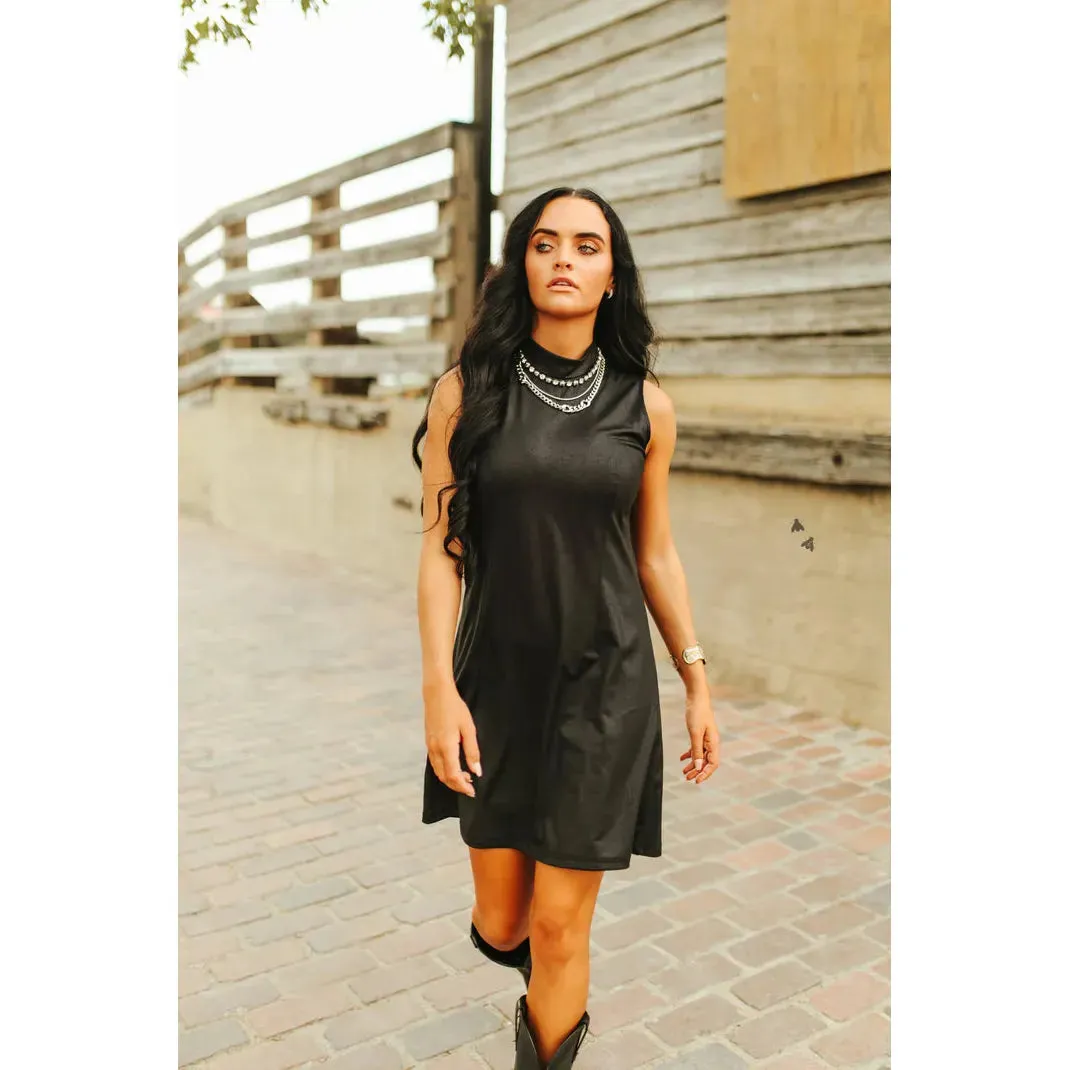 Women's TwoFly Leather Lust Dress