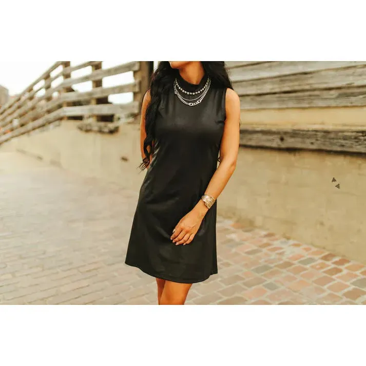 Women's TwoFly Leather Lust Dress