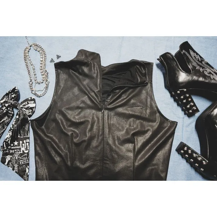 Women's TwoFly Leather Lust Dress